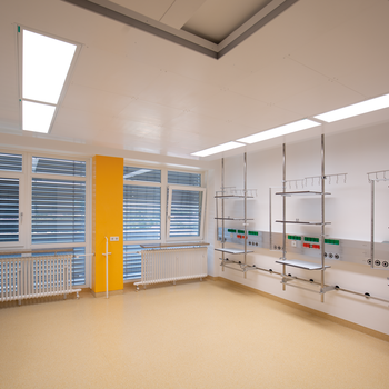 Университетская клиника г. Вюрцбурга, «звездная комната» в отделе детской реанимации, Германия